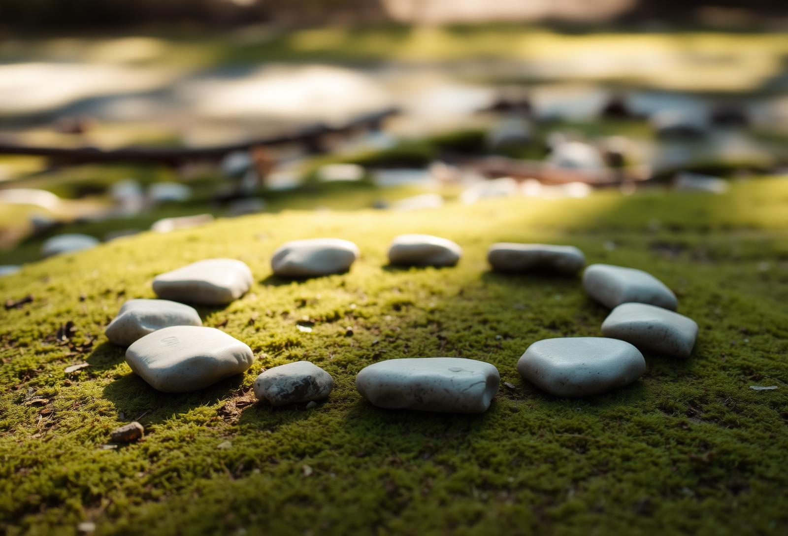 Quiet natural scene representing inner parts, protection, and healing.